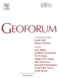Geoforum cover