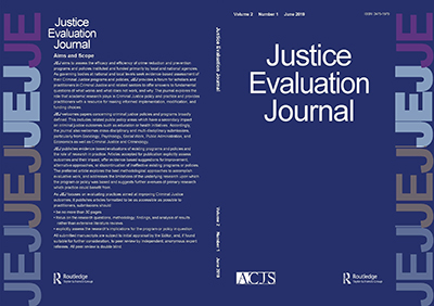 Justice Evaluation Journal cover