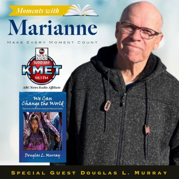 Dr. Murray with KMET radio logo