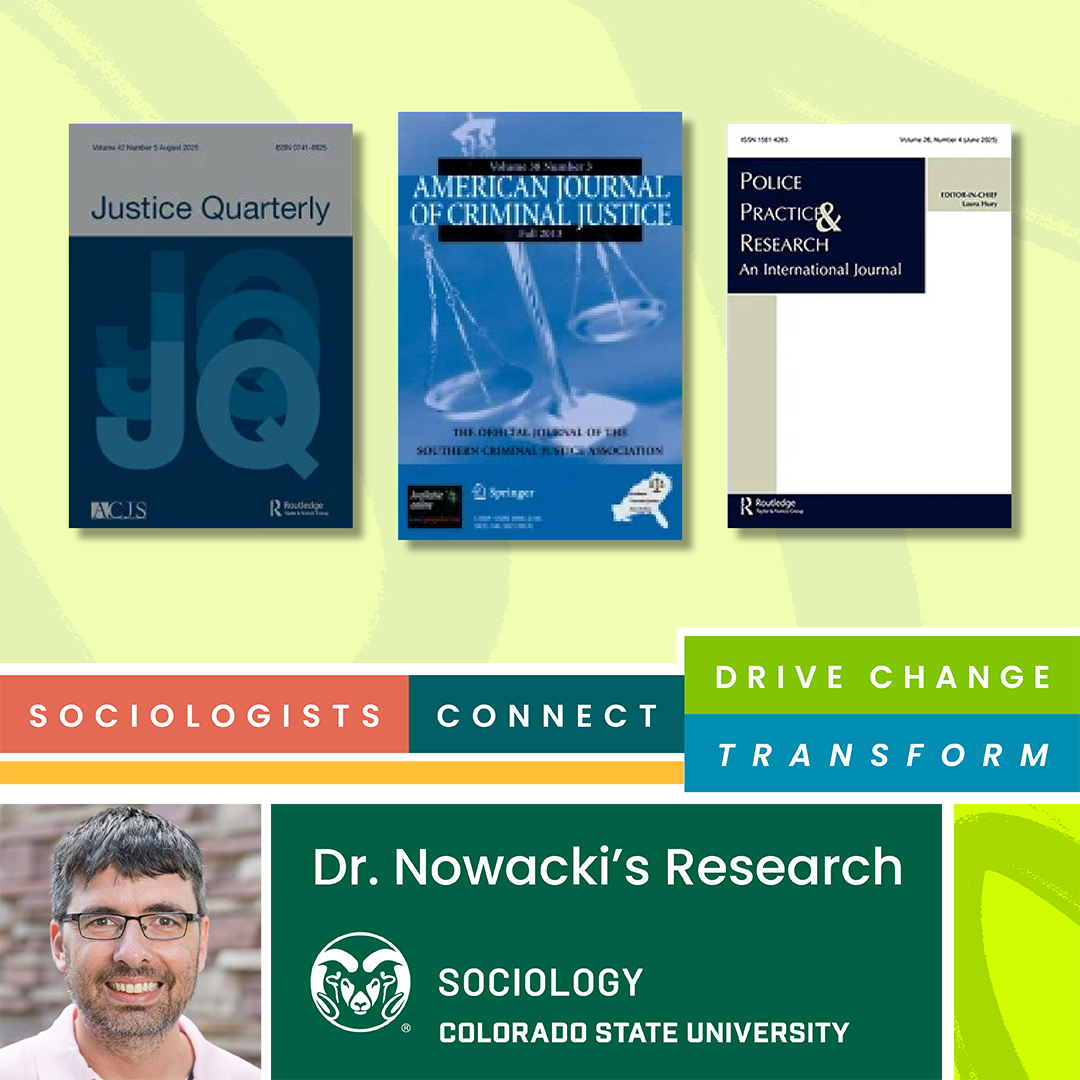 Dr. Nowacki and journal covers