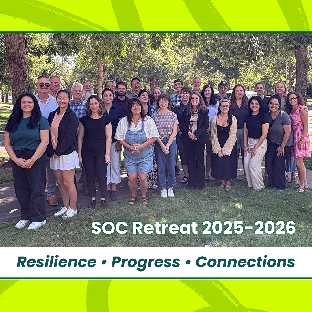 group photo at retreat